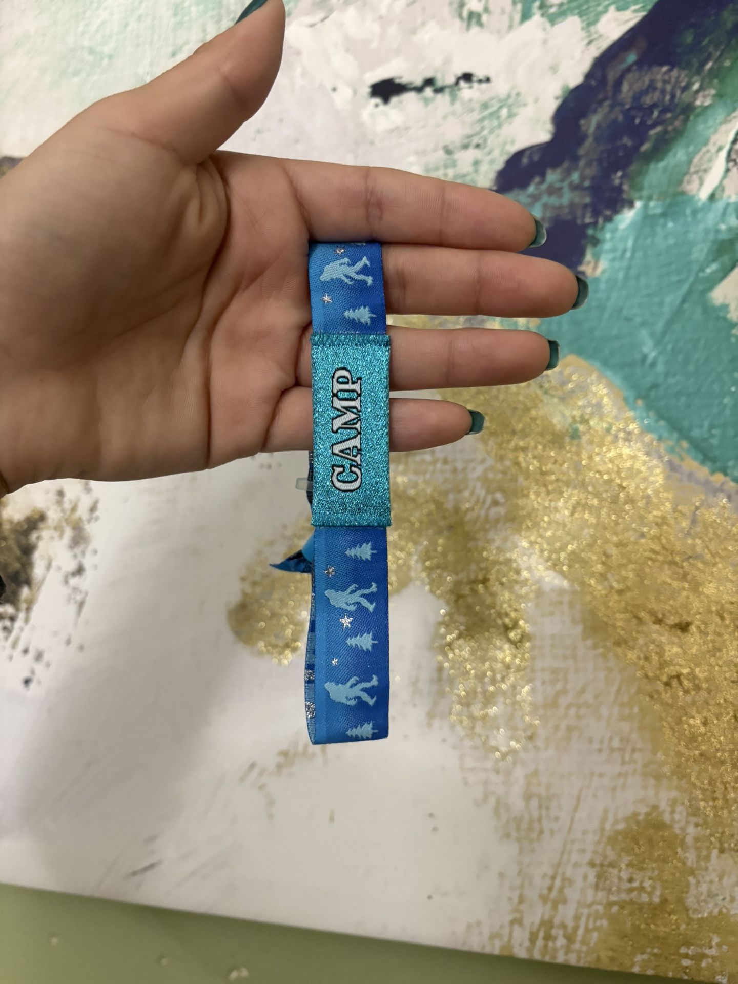 Camp Flog Gnaw GA Wristband 2025
