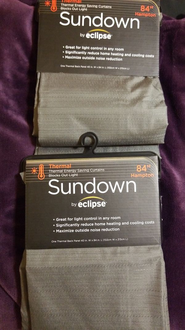 Sundown By Eclipse Thermal Energy Saving Curtains For Sale In