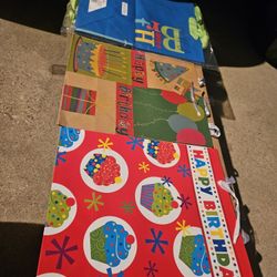 Bulk BIRTHDAY AND ALL OCASSION GIFT BAG SALE BRAND NEW 