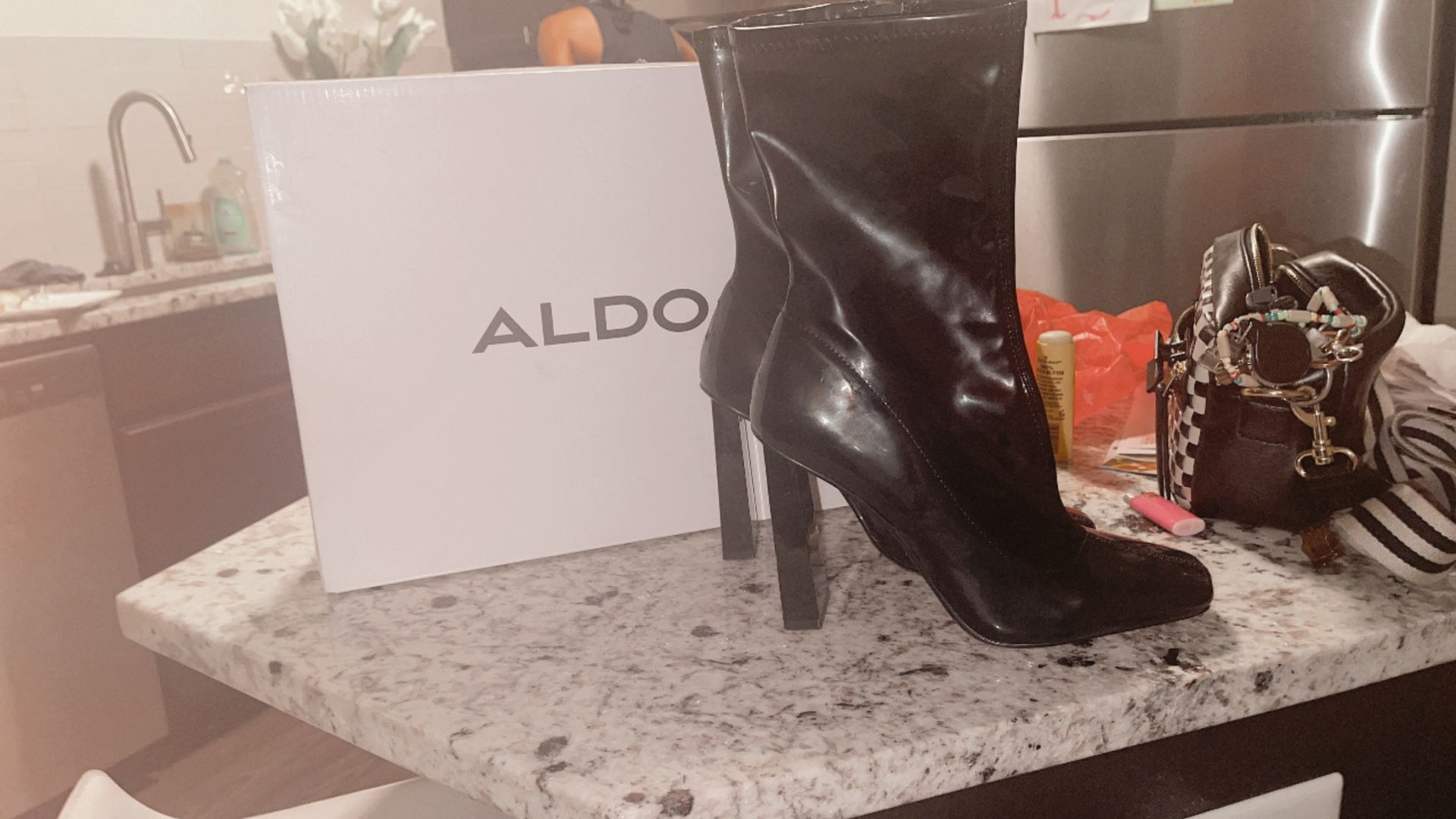 ALDO Black Boots-$50