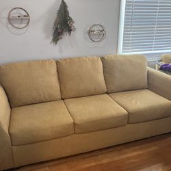Comfy Yellow Couch
