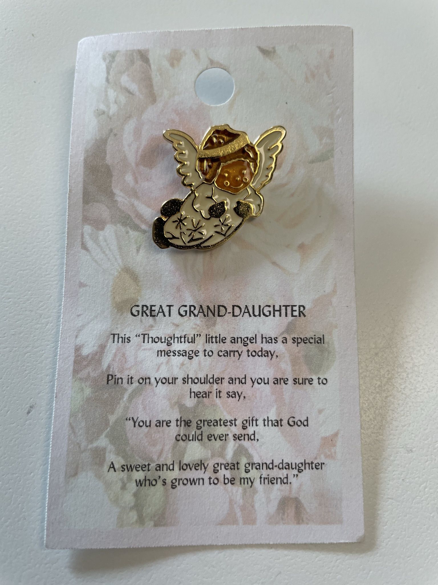 Great Grand Daughter Angel Pins (3)