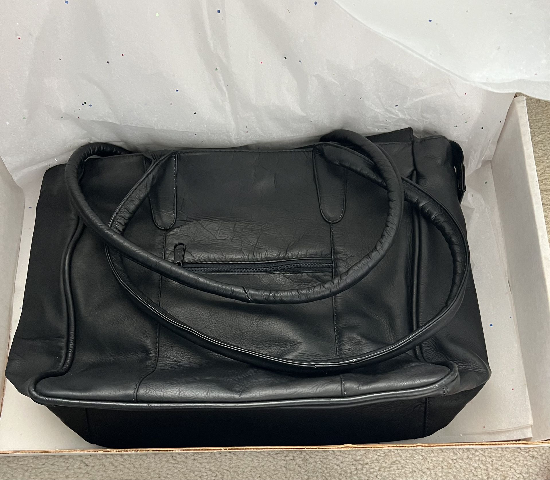 Genuine Leather (slim) Portfolio Style Women’s Bag