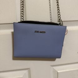 Steve Madden Crossbody Wallet / Mini Bag – Light Blue