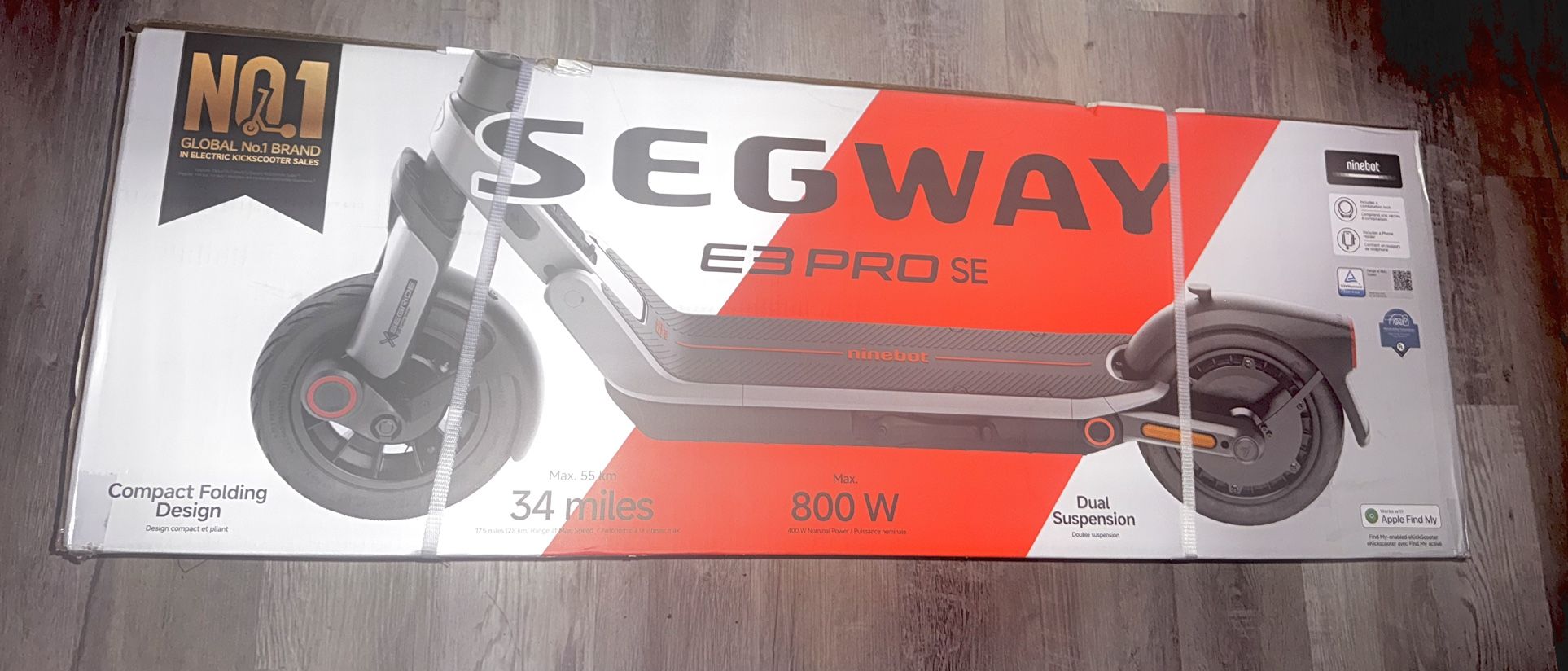 Segway E3 PRO SE Adult Electric Scooter