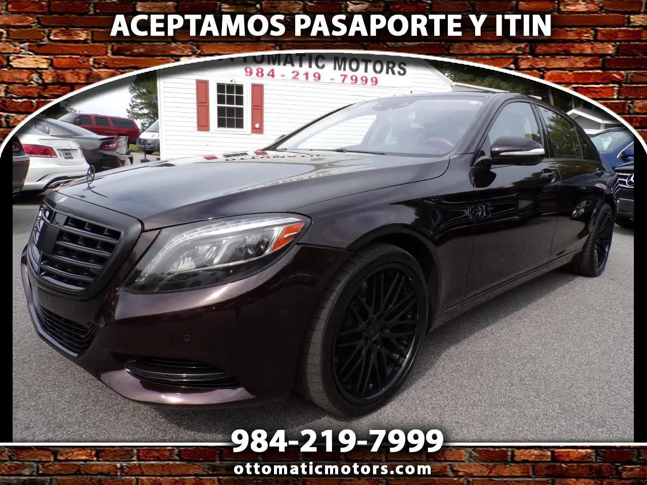 2015 Mercedes-Benz S 550