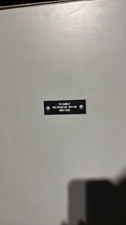 480V 250A GE HEAVY DUTY SAFETY SWITCH