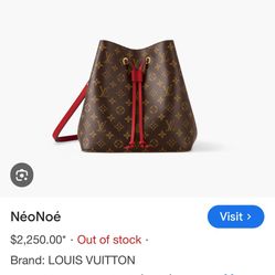 Authentic like new LV NeoNoe Purse  Louis Vuitton Cross Body