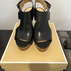 Michael Kors, black platform shoes