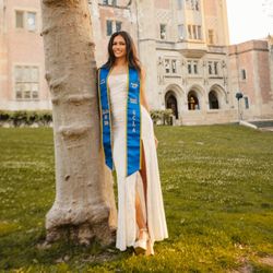 White Maxi Dress - Size S