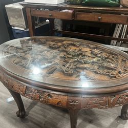 Antique Coffee Table 48”x32”