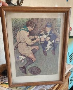 Vintage Norman Rockwell Print