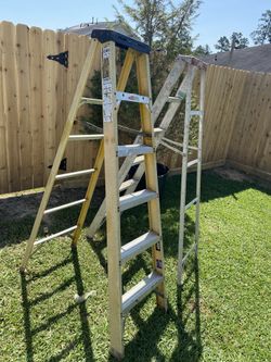 Two 6ft ladder