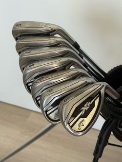 Callaway XR Irons 5-SW + FREE New Sunday Bag