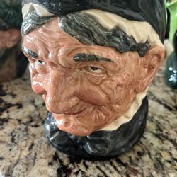 vintage Royal Doulton Granny Character Toby Jug