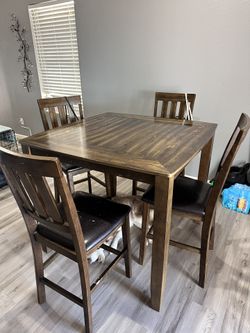 Dining Table With 4 Chairs