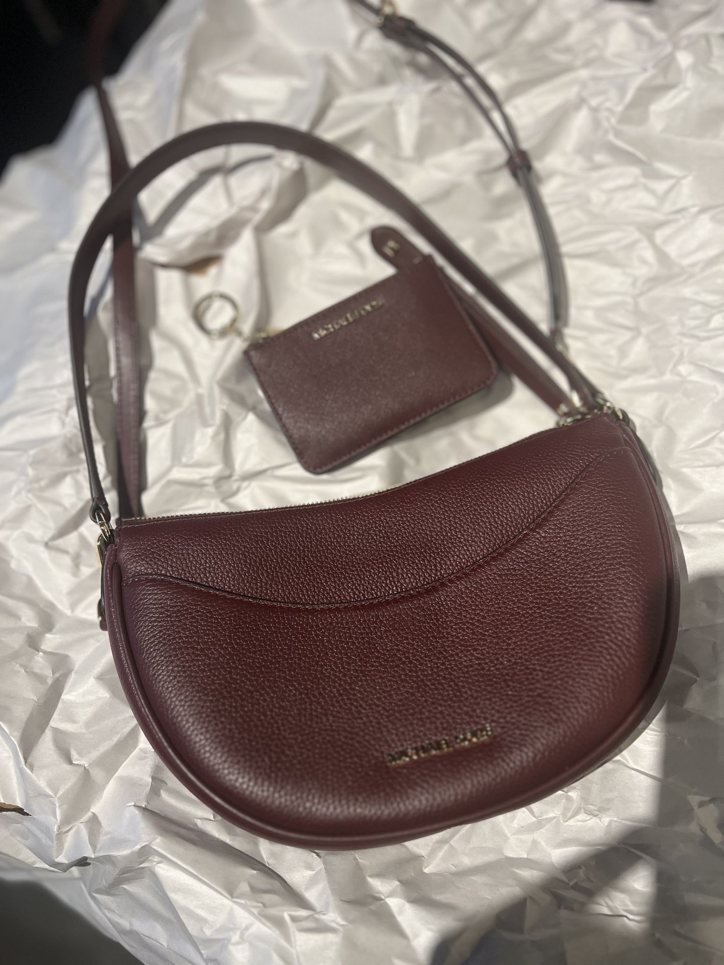 Michael Kors Crossbody Handbag W/ Matching Wallet