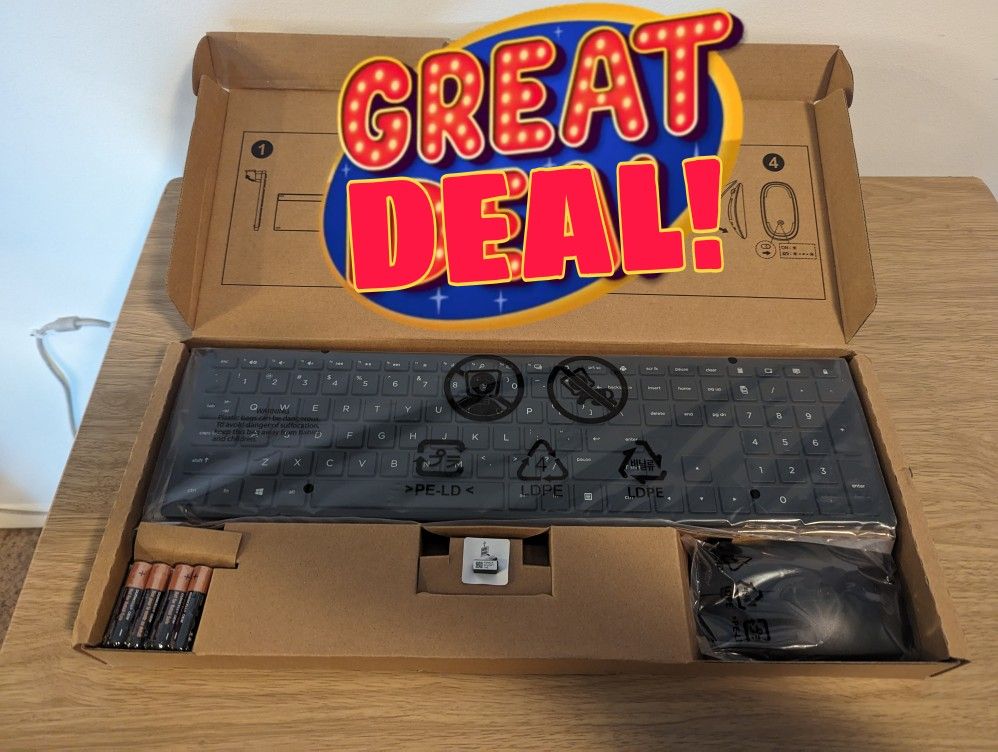 Brand New HP Keyboard And Mouse