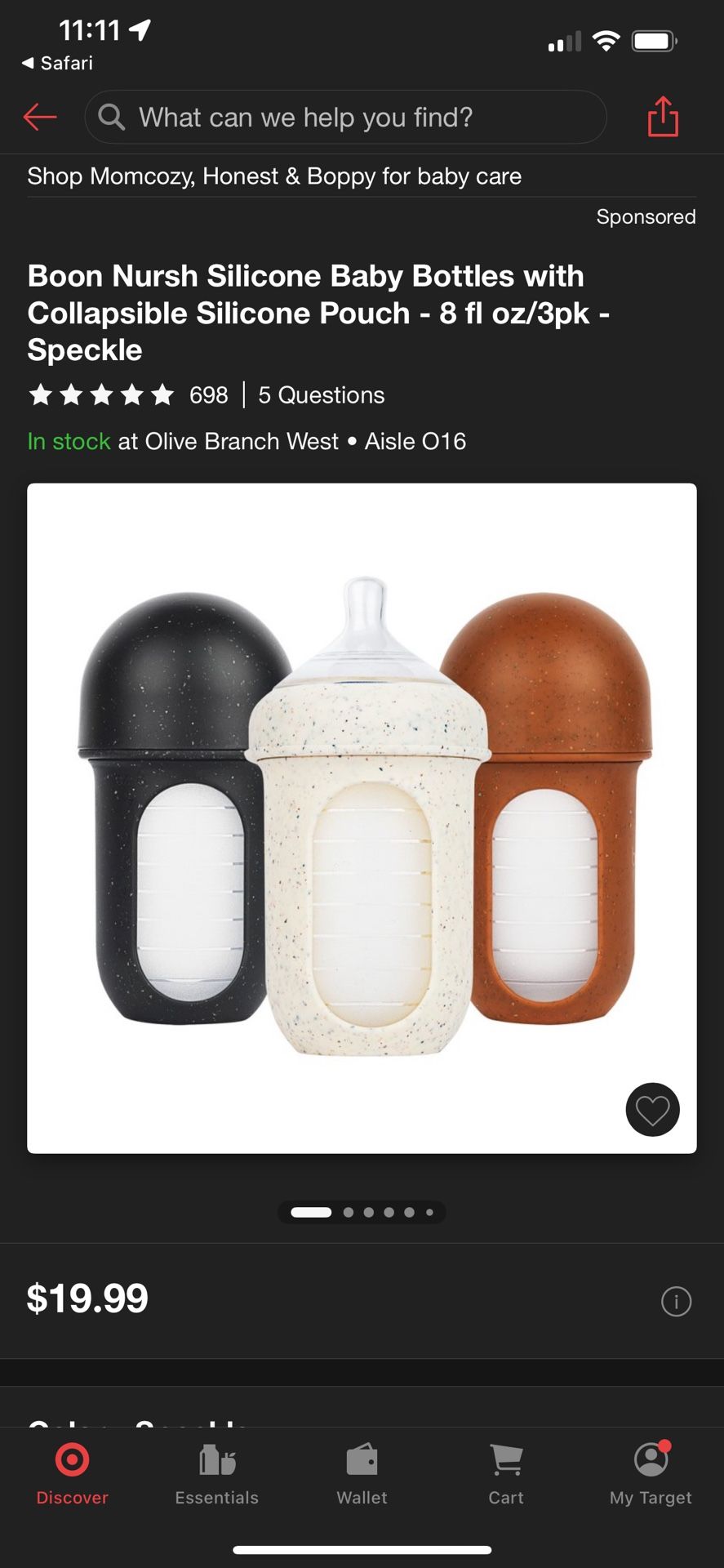 Nursh Boon Bottles X 8