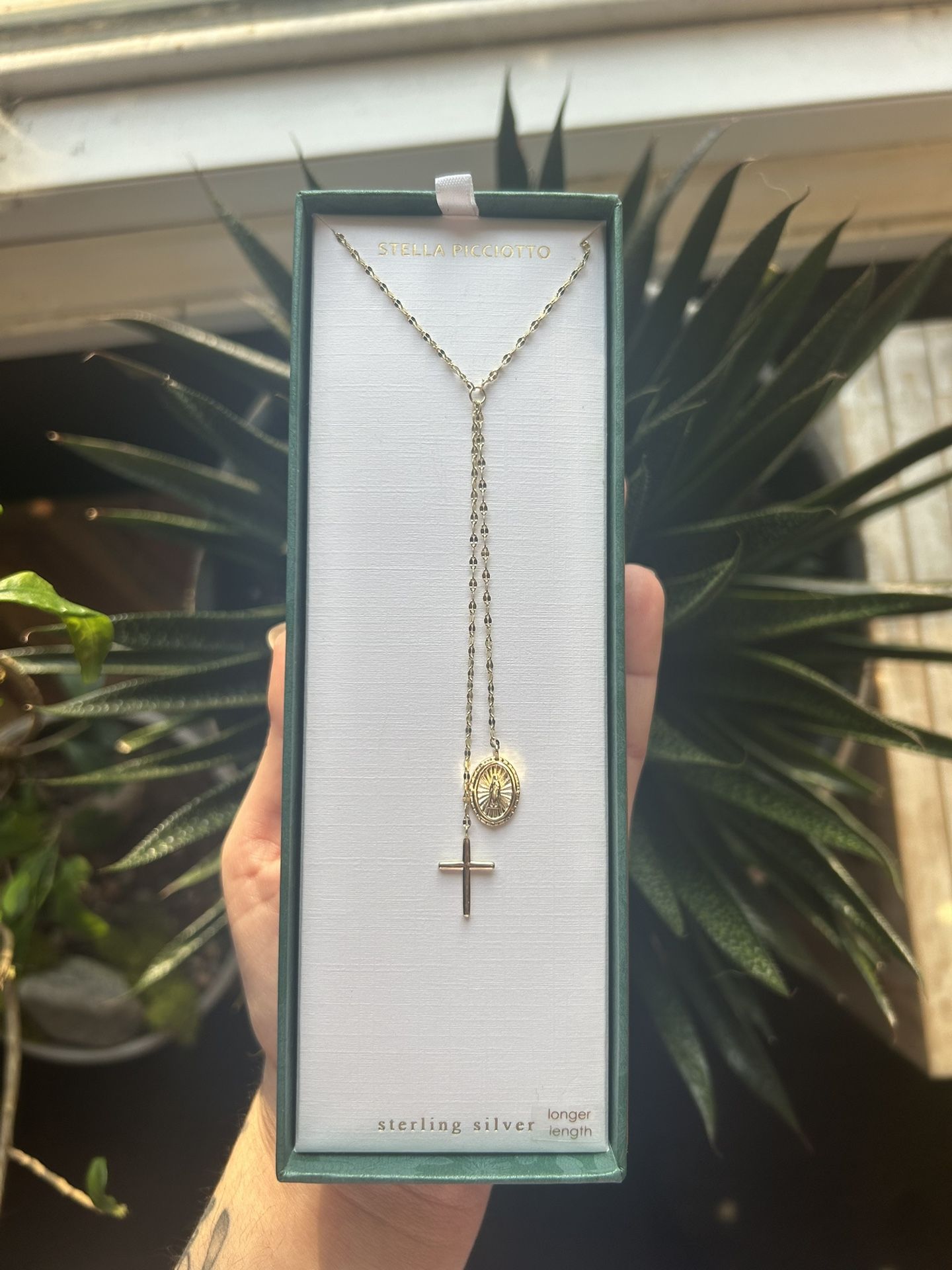 Sterling Silver Cross Pendant Necklace