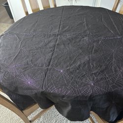 Reversible Halloween Table Cloth 