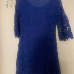 Royal Blue Dress 