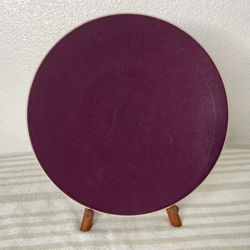 Vintage Sasaki Colorstone Plum Dinner Plate Made In Japan 