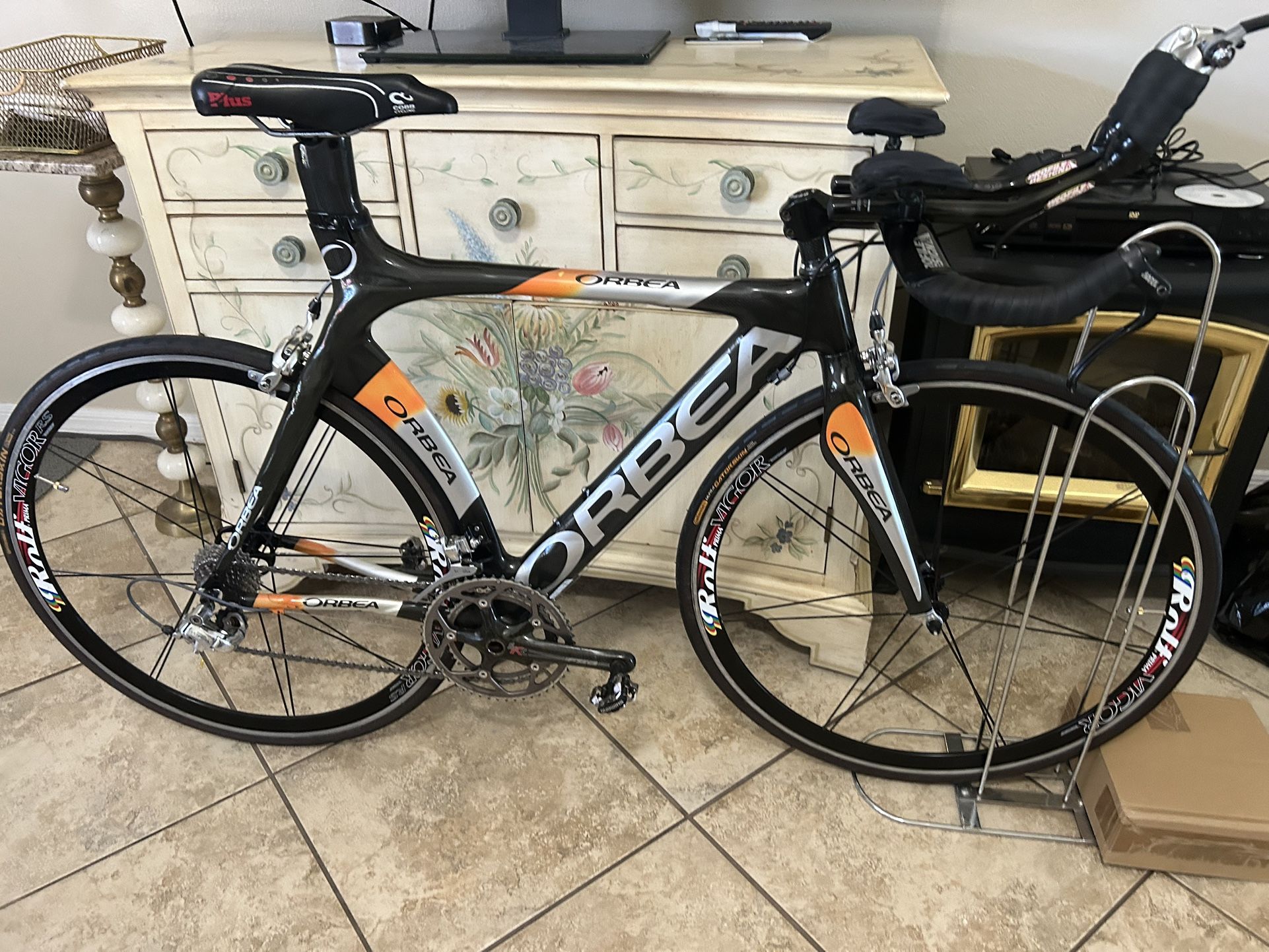 Orbea Carbon Fiber Triathlon Time Trial Bike SERVICED