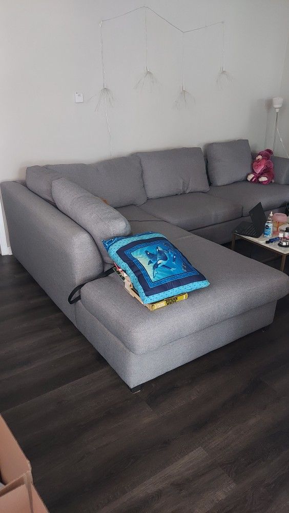 Gray couch