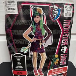 Child Size Small 4-6 Yo Monster High Costume Just $5