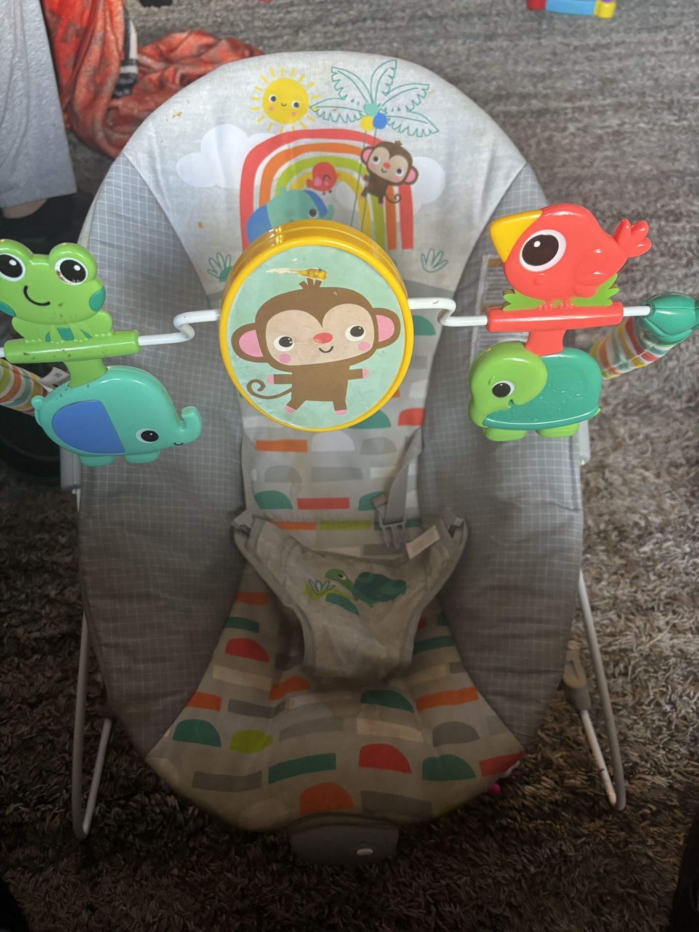 Stroller and bouncer 