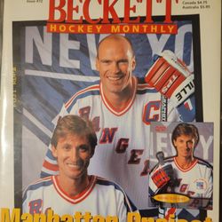 1996 Beckett Messier Gretzky Issue