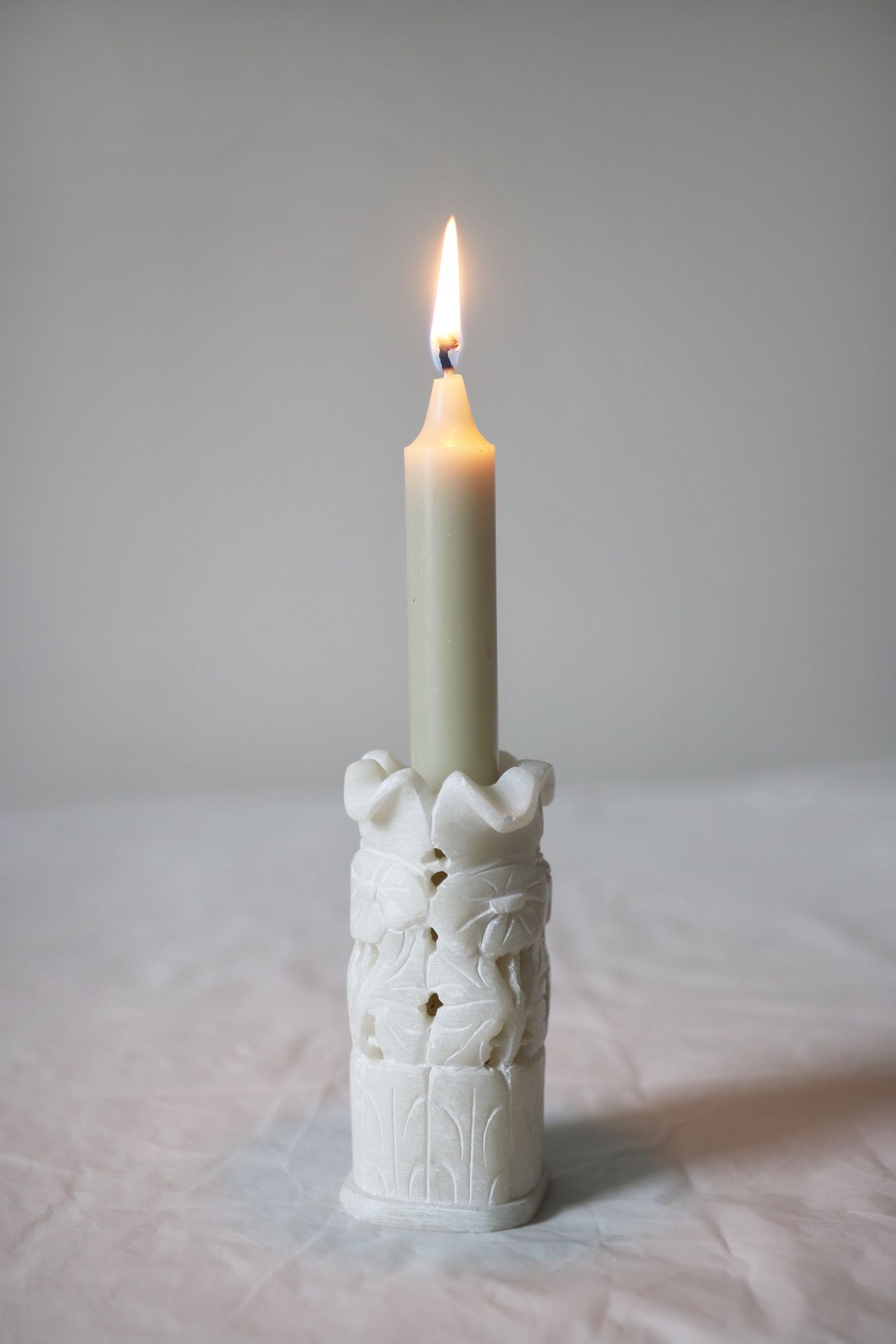 Stone Candleholder