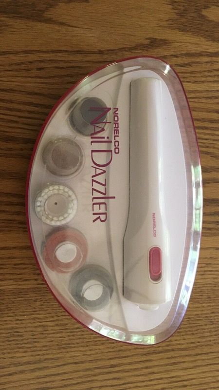 Norelco nail dazzler manicure set