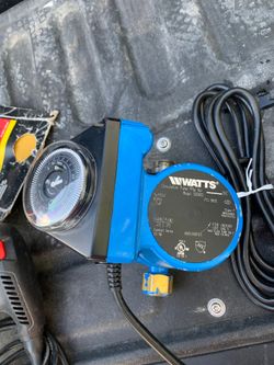 Circulation pump watts brand
