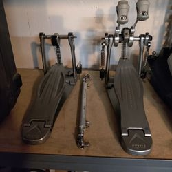 Tama HP910LWN Speed Cobra Double Bass Pedals W/Case 4 Drum set Bateria Cymbal Hi Hat Snare Stand Crash Ride Splash China Ozone Effects