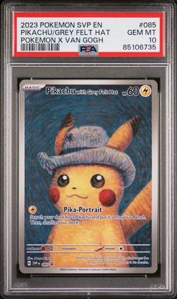 PSA 10 Van Gogh Pikachu