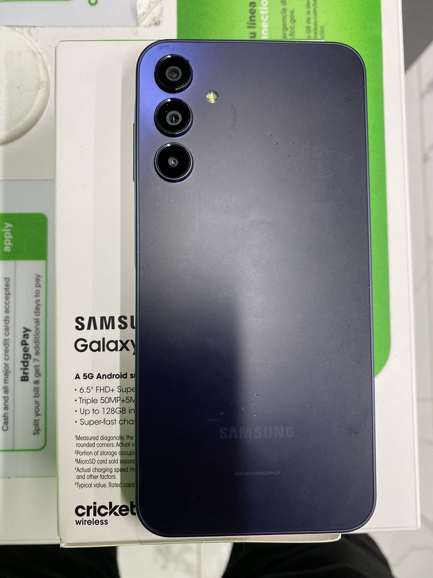 ONLY $161.99 SAMSUNG GALAXY A15 5G (128 GB) BLACK