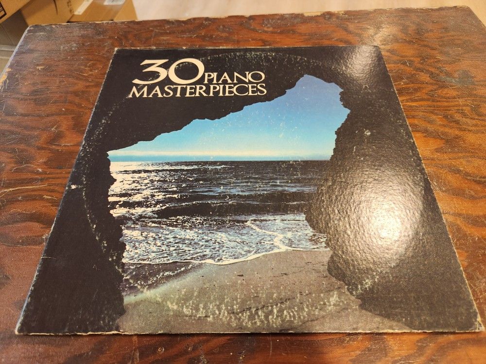 30 Piano Masterpieces Vinyl Record