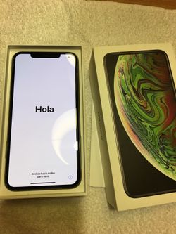 Brand new iPhone X’s max 64 gig space grey