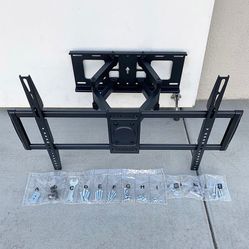 $39 (New in box) Full motion 37”-75” tv wall mount swivel tilt vesa 600x400mm, max load 110 lbs