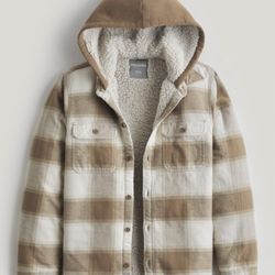 Hollister Plaid Flannel Jacket 