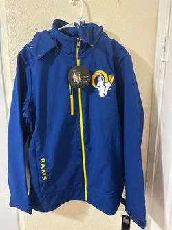NFL Rams Soft Shell Coat- Large