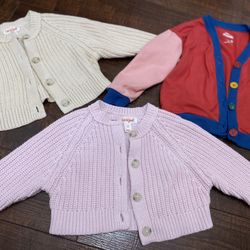 Toddler Girl Cardigan Sweaters Size 2t