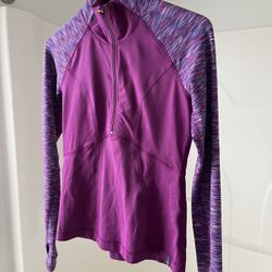 Women’s “”Moving Comfort “ 1/4 Zip Magenta  Athletic Jacket