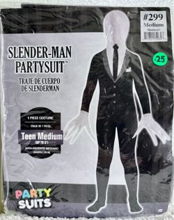 Costume “Slender-Man Party Suit” Child Size X-Large (14-16)