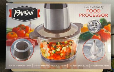 NEW!! PARINI 8 CUP FOOD PROCESSOR..