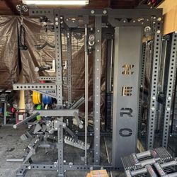 ‼️FREE DELIVERY/INSTALLATION ‼️Smith Machine 500 | Adjustable Bench | 245lb Cast Iron Olympic Weights | 7ft Olympic Bar | Fitness | Gym Equipment 