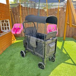 WONDERFOLD W2 Wagon 2 Seat (black)