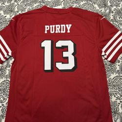 SAN FRANCISCO 49ERS BROCK PURDY YOUTH JERSEY
